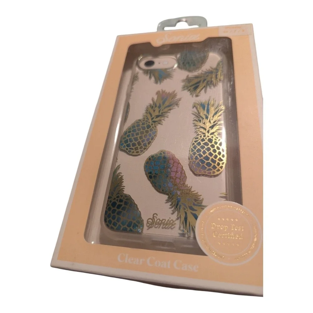 F5. Sonix Clear Coat Case For Apple iPhone 6s / 8 / 7 -  Liana Pineapples